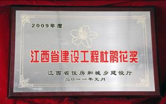 劍邑大橋江西省建設(shè)工程杜鵑花獎